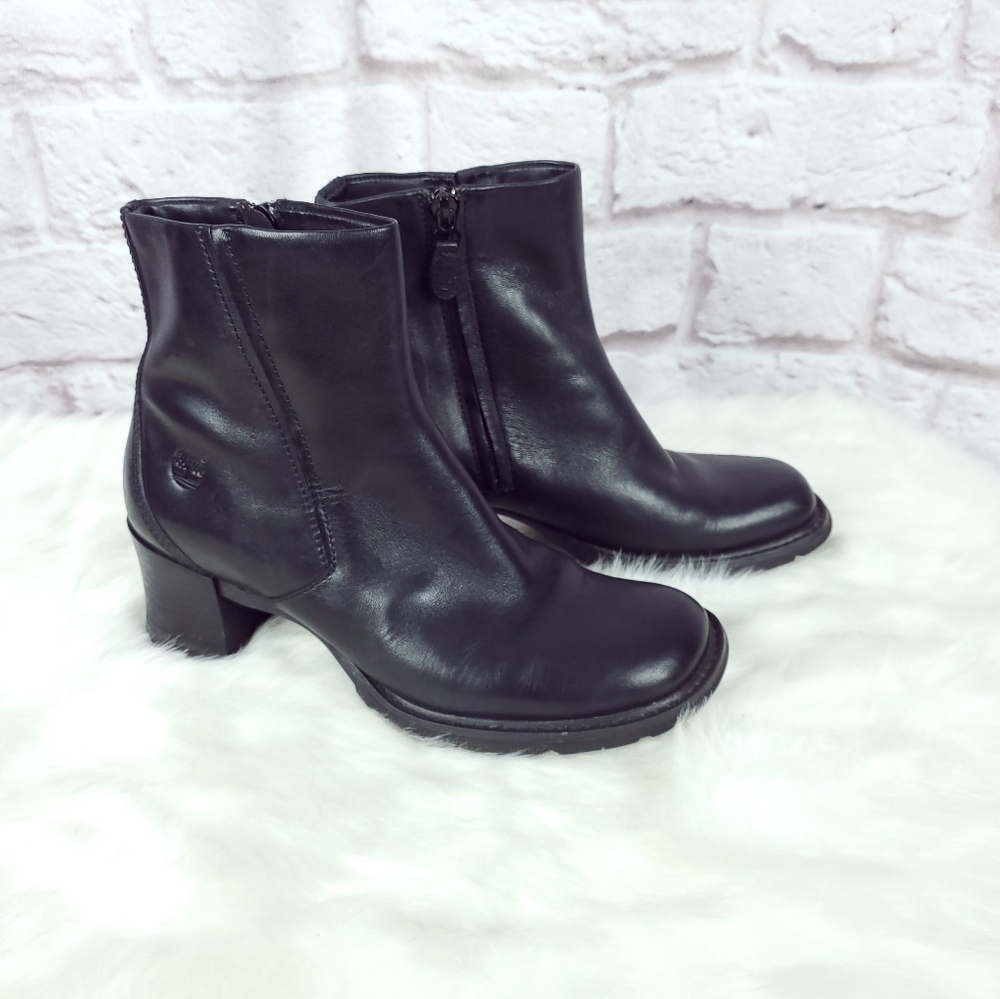 Timberland Alyse leather boots black size 6